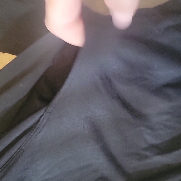 Athleta Black Long Sleeved Dress Size Medium - Picture 5 of 6